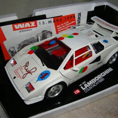 Bburago 1:18 Lamborghini Countach 5000 beurs 