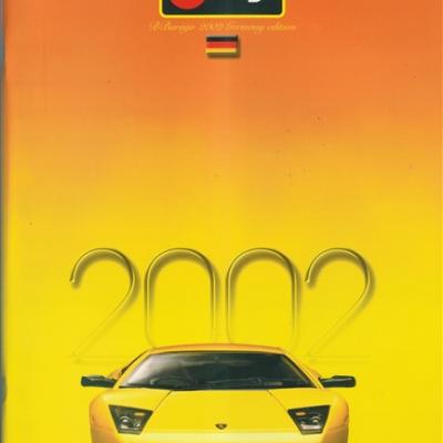 Bburago A4 Catalogus 2002 1a 