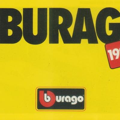 Bburago Smal Catalogus 1988 1b 