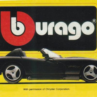 Bburago Small Catalogus 1994 1a 