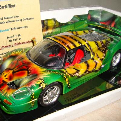 Bburago 1:18 Ferrari F50 Airbrush 