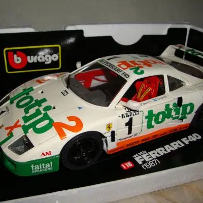 Bburago 1:18 Ferrari F40 Totip No1