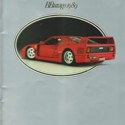 Bburago A4 Catalogus 1989 1