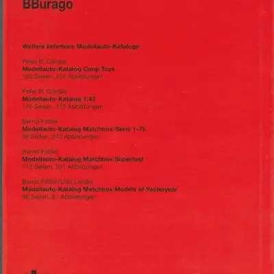 Bburago katalogus Alba 1ste druk 