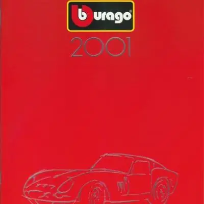 Bburago A4 Catalogus 2001 3a 