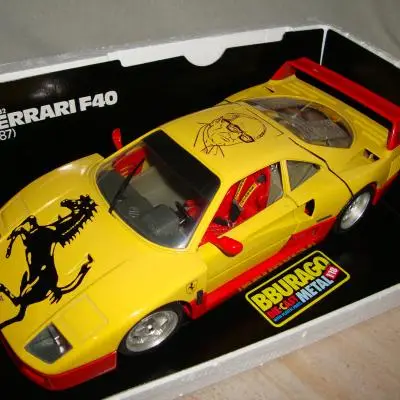 Bburago 1:18 Ferrari F40 50 jaar 
