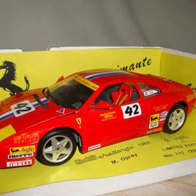 Bburago 1:18 Ferrari 348 No.42