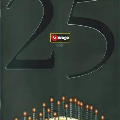 Bburago A4 Catalogus 1999 1a 