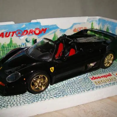 Bburago 1:18 Ferrari F50 1995 zwart 