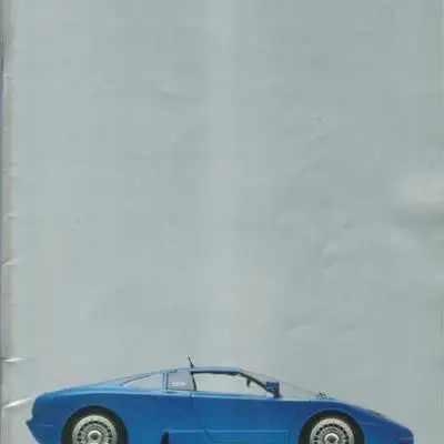 Bburago A4 Catalogus 1993 1a 