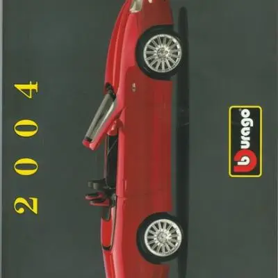 Bburago A4 Catalogus 2004 1a 1