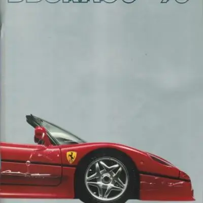 Bburago A4 Catalogus 1996 1c 