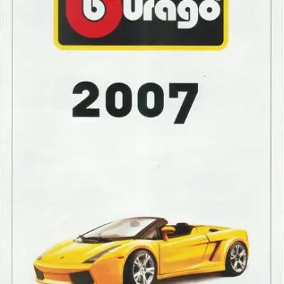 Bburago A4 2007 1c 1