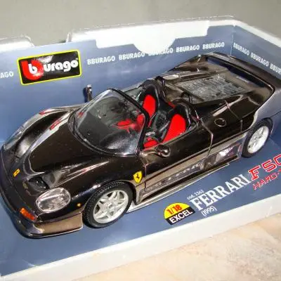 Bburago 1:18 Ferrari F50 Chroom  