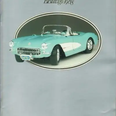Bburago A4 Catalogus 1988 1b 