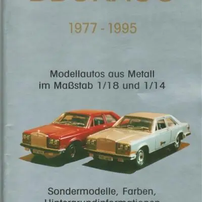  Bburago A5 Catalogus 1977 1995