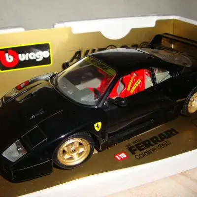 Bburago 1:18 Ferrari F40 Goldline 