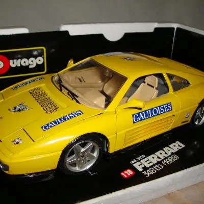 Bburago 1:18 Ferrari 348 TB geel
