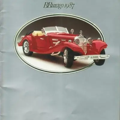 Bburago A4 Catalogus 1987 1 1