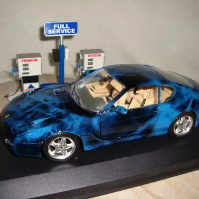 Bburago 1:18 Ferrari 456 Airbrush