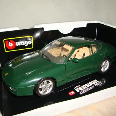 Bburago 1:18 Ferrari 456 GT groen  